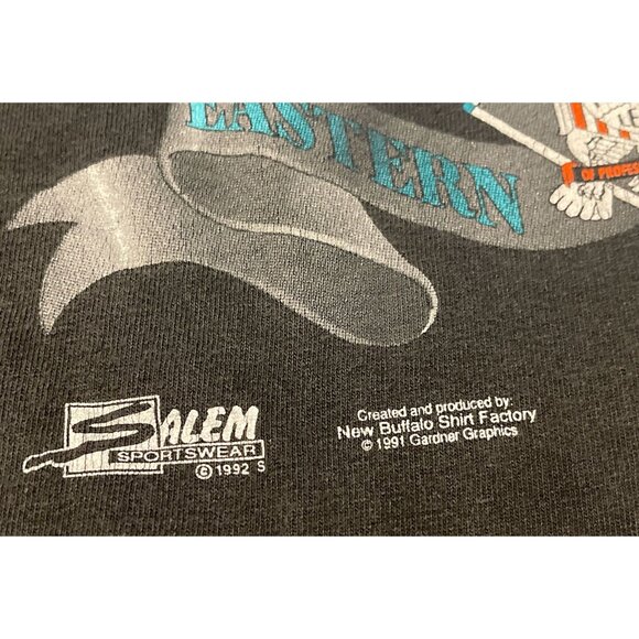 Vintage 1992 Large Florida Marlins MLB Baseball Single Stitch T-Shirt USA - Picture 7 of 10